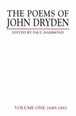 The Poems of John Dryden: Volume 1