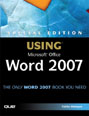 Special Edition Using Microsoft Office Word 2007
