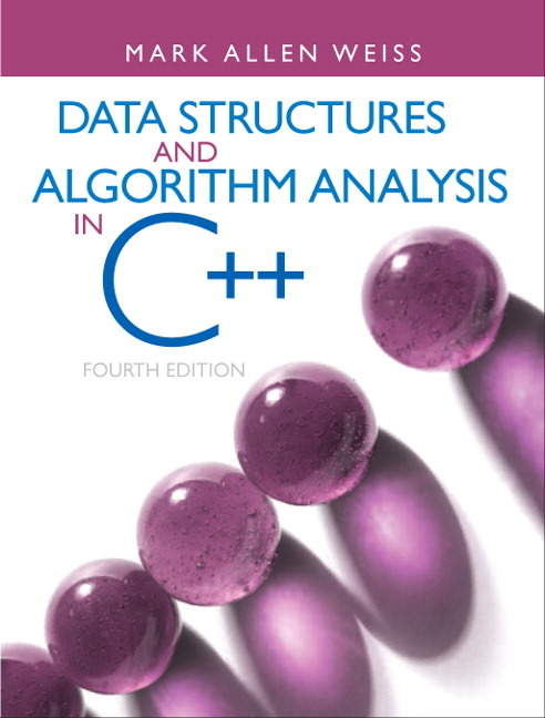Pearson Education - Data Structures and Algorithm Analysis in C++