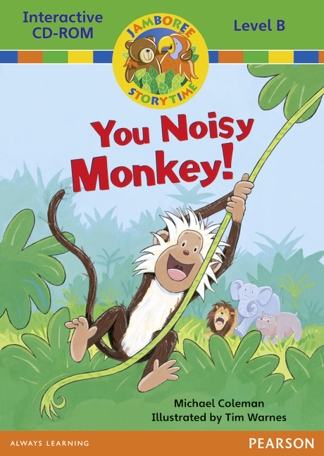 Picture of Jamboree Storytime Level B: You Noisy Monkey Interactive CD-ROM