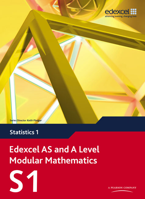 Picture of Edexcel AS and A Level Modular Mathematics Statistics 1 S1