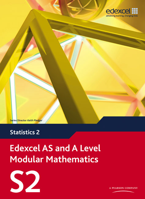 Picture of Edexcel AS and A Level Modular Mathematics Statistics 2 S2