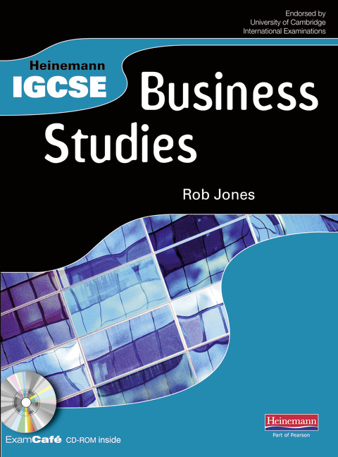 Picture of Heinemann IGCSE Business Studies Student Book with Exam Café CD