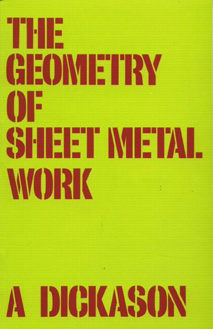 Picture of Geometry of Sheet Metal Work, The