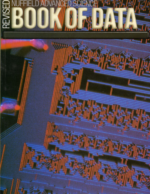 Picture of Nuffield Advanced Science: Book of                                    Data New Edition