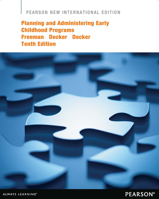 Picture of Planning and Administering Early Childhood Programs