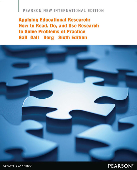 Picture of Applying Educational Research: How to Read, Do, and Use Research to Solve Problems of Practice