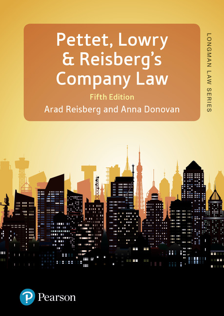 Picture of Pettet, Lowry & Reisberg's Company Law