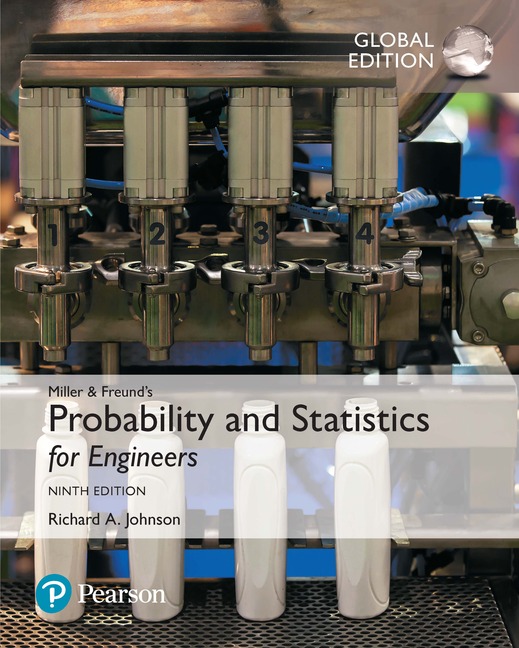 Picture of Miller & Freund's Probability and Statistics for Engineers, Global Edition