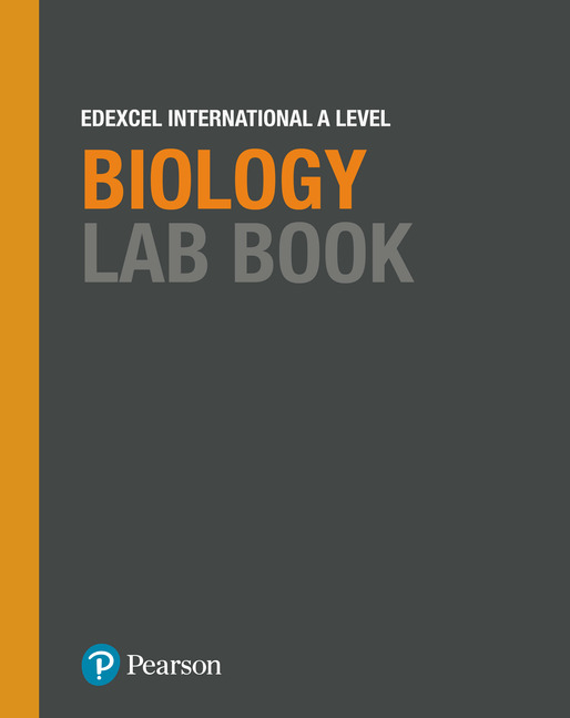Pearson edexcel international as a level biology lab book
