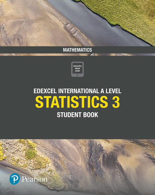 Picture of Pearson Edexcel International A Level Mathematics Statistics 3 Student Book