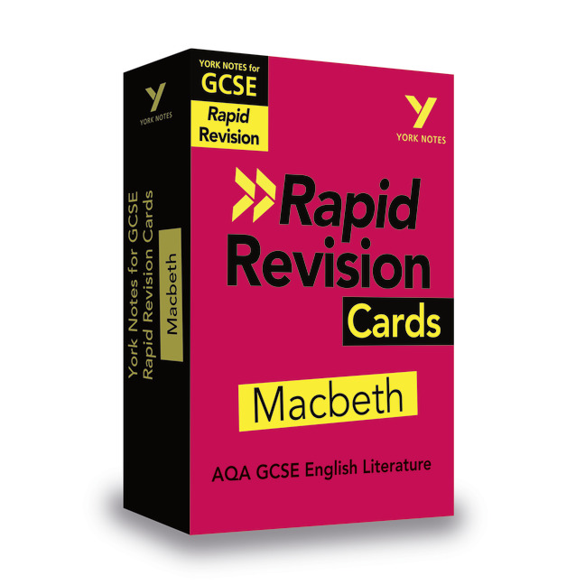 York Notes for AQA GCSE (9-1) Rapid Revision: Macbeth Cards - Refresh ...