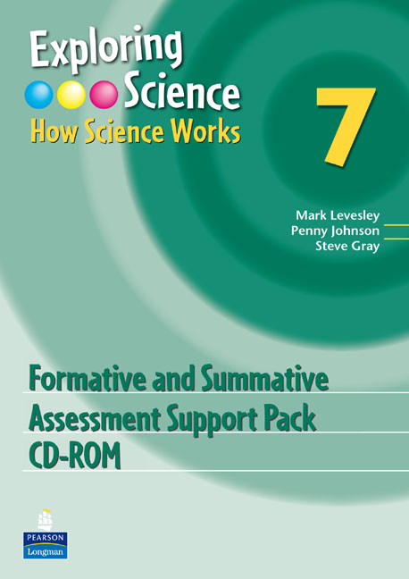 Picture of Exploring Science : How Science Works Year 7 Formative and Summative Assessment Support Pack CD-ROM