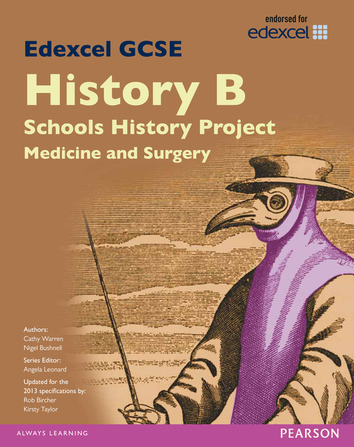 Picture of Edexcel GCSE History B Schools History Project: Medicine (1A) and Surgery (3A) SB 2013
