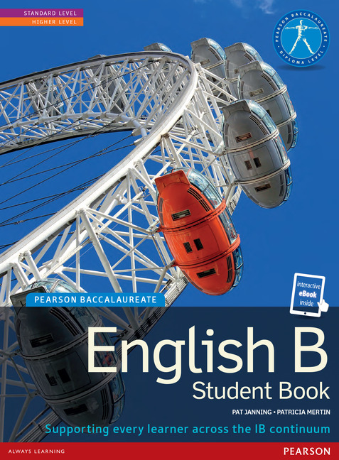 Picture of Pearson Baccalaureate English B print and ebook bundle for the IB Diploma