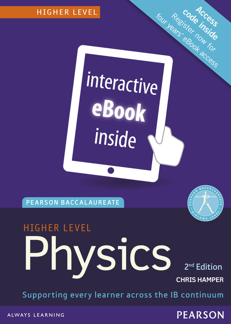 Picture of Pearson Baccalaureate Physics Higher Level 2nd edition ebook only edition (etext) for the IB Diploma