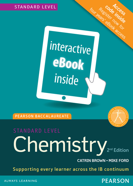 Picture of Pearson Baccalaureate Chemistry Standard Level 2nd edition ebook only edition (etext) for the IB Diploma