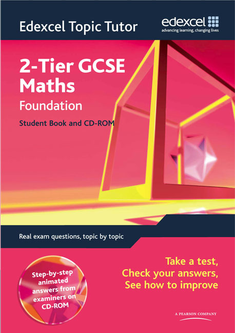 Pearson Education - Edexcel Topic Tutor: 2-tier GCSE Maths Foundation ...